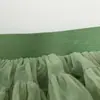 Saia Tutu Folha Segunda Geração Gabão Saia Tutu de Menina Saia de Coelho Saia Convexa de Primavera Nova Saia de Princesa