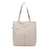 Bolsa Casual de Gran Capacidad para Mujer 2026, Bolso de Hombro de Moda Otoñal, Bolso Tote Sencillo y Elegante, Bolso de Axila para Estudiante Universitario