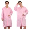 Jaleco antiestático com botões, vestimenta de proteção, roupa de trabalho à prova de poeira, vestimenta unisex sem poeira, vestimenta para sala limpa, vestimentas sem poeira para fábrica de eletrônicos