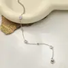 [Acero de titanio de cuerpo entero] 100 pulseras Europa y Estados Unidos 18k no se decoloran mujeres simple Joker ins moda personalizada joyería de mano