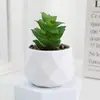 Plantas Suculentas en Maceta Mini Diamante Simulado Plantas Simuladas Decoración del Hogar Suculentas Adornos Pequeños Venta al por Mayor Suministro Transfronterizo