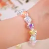 Cuentas de Estrella de Cinco Puntas de Color Interno Transparente de 14 mm, Cuentas Acrílicas, Pulseras Hechas a Mano, Collares, Accesorios para el Cabello, Accesorios de Joyería