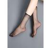 Medias cortas para mujer ultradelgadas invisibles de verano calcetines totalmente transparentes color carne calcetines de cristal anti-gancho seda dispensada antideslizantes medias de acero