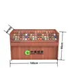 Vitrina Exhibidora de Cigarrillos Gabinete para Cigarrillos Tienda de Conveniencia Mostrador de Cigarrillos Esquina de Supermercado Gabinete para Cigarrillos y Vino Vidrio Templado Gabinete Integrado para Cigarrillos en Caja