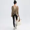 2026 Nueva Ropa Hermosa para Espalda Yoga Mujeres Fitness Cubierta Conjunto Deportivo para Correr Ropa de Entrenamiento Pilates Pantalones de Tiburón Otoño