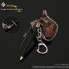 Game of Thrones Cercando Mini Espada de Gelo Faca de Abertura de Caixa Expressa com Bainha Chaveiro de Brinquedo de Metal Lâmina Não Aberta
