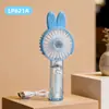Ventilador Pequeño Portátil Color Caramelo Dibujos Animados Base de Soporte Extraíble Ventilador de Carga para Escritorio Premios de Festival