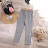 Inverno Novo Crianças Forrado com Fleece Espessado Calça Térmica para Meninos Roupa Íntima para Meninas Calças Básicas de Algodão Calças de Dormir para Bebê