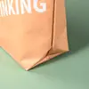 Bolsa de Papel Dupont Logo Personalizado Unidad de Empresa Evento Festivo Regalo Forro Se Puede Personalizar con Patrón Frotado Bolso de Mano Liso