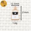 Bolsa DIY Acessório Estilo Coreano Pingente Único Patchwork Cor Série de Charms para Bolsa Elástico para Cabelo Pingente Decoração de Bolsa