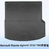Adequado para Renault filante Híbrido 2026 Material 3D para Todas as Condições Climáticas Tapetes de Chão TPE Revestimento de Porta-Malas