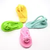 Brinquedo de Corda de Algodão para Filhotes de Cachorro, Corda de Puxar Resistente e Durável para Cães, Nó de Corda para Limpeza dos Dentes e Treinamento de Inteligência