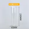 Frasco Espiral Calibre 65 Transparente de Plástico para Almacenamiento Frasco Sellado de PET Botella para Té de Flores Frasco para Empaque de Frutos Secos y Snacks
