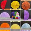 Nuevos Adornos de Apoyos para Boda Abanico Semicircular Plegable Nicho Decoración de Bienvenida para Boda Arreglo de Escenario Estilo Nanyang