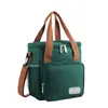 Bolsa de Almuerzo Temu Lonchera Bolsa Térmica con Hielo Capa Única/Doble Bolsa de Almuerzo a Prueba de Fugas Portátil Bolsa Térmica Bento