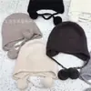 Chapéu de Proteção para Orelhas de Pelo de Coelho Outono e Inverno 2025 Chapéu de Lã Chapéu Bomber Chapéu Torcido Doce e Fofo Revelando o Rosto Chapéu Pequeno para Frio