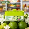 Caixa Desodorizante para Geladeira Suspensa, Eliminador de Odores de Dupla Câmara, Cesta Suspensa Anti-Odor e Anti-Transferência de Odor, Desodorizante de Geladeira para Uso Doméstico