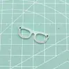 Robot de Bloques de Madera Hecho a Mano DIY Accesorios para Gafas Juguete Pequeño Retro de Moda Bastón Objeto Dolor