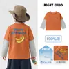 Camiseta de Manga Larga para Niños Europeos Derecha Algodón Puro 2026 Otoño Nueva Ropa Infantil Camiseta Interior Estilo Primavera y Otoño para Niños Bebé Top