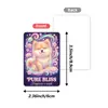 36 Piezas Tarjetas de Perro Lindo Fantasía Cielo Estrellado Cachorro Cartas de Oráculo Energía Positiva Cartas de Sanación Emocional