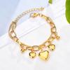 Amor Cuentas Redondas Pulsera Hip Hop Mejor Amiga de Mujer Estilo Frío Pulsera de Temperamento Pulsera de Estudiante Diseño de Nicho de Moda Hombres Moderno Cool