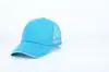 Gorra de béisbol de viaje para voluntarios de publicidad visera de red gorra de pico de pato logotipo imprimible gorra de red venta al por mayor