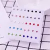Brincos de Resina de Grau Médico com Diamantes Cintilantes Atacado Anti-Alergia Sem Plástico Joias Transparentes para Orelhas Sensíveis com um Toque de Luxo