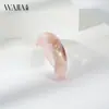 Presilha de Banana Estilo Francês Wjia, Grampo para Rabo de Cavalo Alto, Grampo Elegante Cor Vermelha Ankora para Mulheres, Grampo para Coque para a Parte de Trás da Cabeça, Piranha para Mulheres