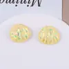 Acessórios de Orelha, Adorno de Cabeça, Grampo de Cabelo Estilo Oceano de Verão com Lantejoulas Metálicas em Formato de Concha Brilhante para Mulheres, Joias DIY Feitas à Mão, Atacado
