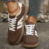 2026 Primavera Nuevo Estilo Planos Casuales Versátiles Ligeros Zapatos de Entrenamiento Alemanes con Cordones Talla Grande Comercio Transfronterizo Comercio Exterior Zapatos para Mujer Venta al por Mayor