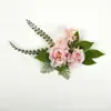 Nuevo Pastel de Simulación Decorativo Flor de Cerezo Rosa Rosa Accesorios para Pastel de Boda Flores Falsas Venta Caliente Amazon