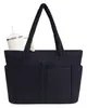 Amazon En Stock Bolso Tote Acolchado de Plumas para Mujer Bolso de Hombro Ligero Bolso para Laptop