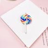 Colgante Llavero con Stud de Cuerno de Oveja Lollipop de Arcilla Blanda Colgante para Bolso Pendientes Pendientes Regalo Creativo DIY