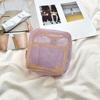 53263 Dopamina Bolsa Cuadrada Pequeña Mini Bolsa de Cosméticos Portátil Malla Bolsa para Guardar Lápiz Labial Bolsa Sanitaria Monedero