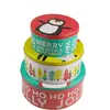Latas Redondas de Hojalata Personalizadas por el Fabricante, Cajas de Lata para Galletas, Latas para Empaque de Alimentos, Latas Metálicas para Dulces y Snacks