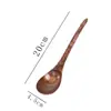Colher de madeira atacado colher japonesa de cabo longo colher de mel colher de café colher de misturar talheres de madeira colher de arroz infantil colher de sopa