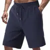 Novos Produtos Transfronteiriços Verão Europeu e Americano Masculino Luxo Pesado Jacquard Multifiado Casual Esportivo Solto Trendy Shorts de Praia