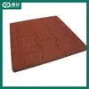 Valle Verde Fabricante Directo Venta Directa Exterior Municipal Acera Parque Sendero Ecológico Absorbente de Impactos Caucho Texturizado Doble Cara Baldosas