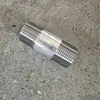 Tubería Galvanizada Tubería de Agua Rosca Exterior, Tubería de Acero Galvanizado Extendida Engrosada Galvanizada en Caliente Conector de Tubería de Agua Doble Rosca