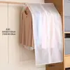 Funda para percha funda antipolvo tela funda para suelo de interior tela funda antipolvo cubierta de ropa para armario cubierta simple antipolvo para ropa transparente