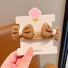 Popular Diadema de Color Café con Leche para Niños, Lazo para Cola de Caballo Alta, Linda Banda para el Cabello de Bebé, Lazo para el Cabello de Niñas que No Daña el Cabello, Banda Elástica de Alta Elasticidad