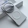 Adequado para Capa de Celular Vivo X200Ultra com Sucção Magnética, Capa de Couro X100Spro, X200Promini com Sucção Magnética e Proteção Anti-Queda