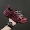 Sandalias para Hombre Nuevo Estilo con Cordones Suela Gruesa Antideslizantes Zuecos Deportes y Ocio Rafting Zapatos de Playa para Hombre