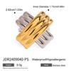 Design silencioso senso 18K ouro aço inoxidável ouro e prata cor combinando costela X brincos aço inoxidável jóias atacado