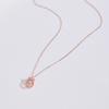 Explosiones de TikTok en el camino ¿Tienes un collar, una pulsera, una joyería ligera, un corazón de lujo, un diseño de caja de regalo a juego, una cadena de clavícula con concha Sense?