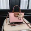 Bolso Casual de Gran Capacidad para Mujer 2025 Nuevo Estilo Coreano Color Contrastante Bolso de Hombro Cruzado Bolso de Mano Tote Simple para Ropa de Trabajo