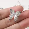 Liga Nova Acessórios Prateados Estilo Chinês Lótus Borboleta Vazado DIY Colar e Pulseira Feitos à Mão São Materiais de Acessórios de Joias
