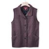Cardigan Outono para Mãe Colete Jaqueta Feminino Outono e Inverno Colete Solto Casual Top Estilo Western Jaqueta de Vovó
