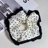 Scrunchie Estilo Coreano Zhao Lusi High-End Estético Ins Estilo Universitário Prendedor de Cabelo Estilo Doce Faixa de Cabelo Feminina