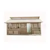 Villa Exterior Material de Madera Maciza Importada Sala de Sauna de Lujo Ducha de Ocio Todo en Uno Sala de Ocio para Villa